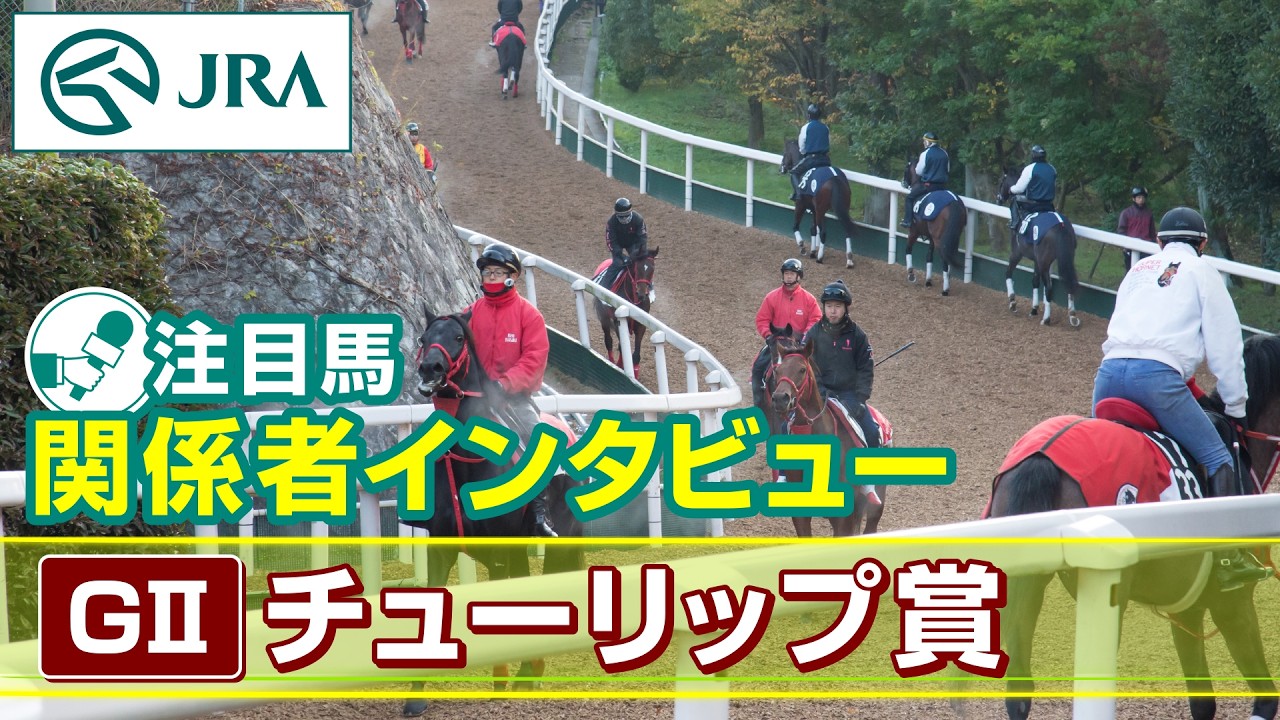 【注目馬 関係者インタビュー】2026年 チューリップ賞｜JRA公式