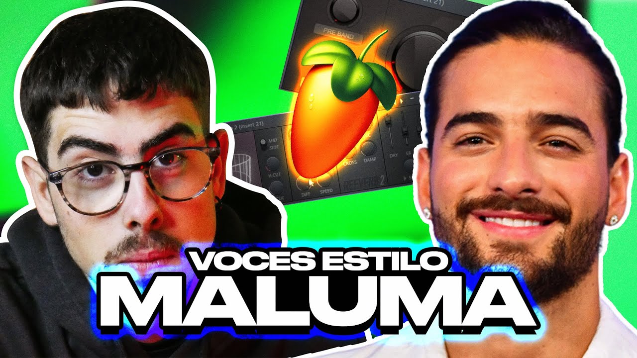 Como MEZCLAR VOCES estilo MALUMA con PLUGINS NATIVOS de FL STUDIO 🥭