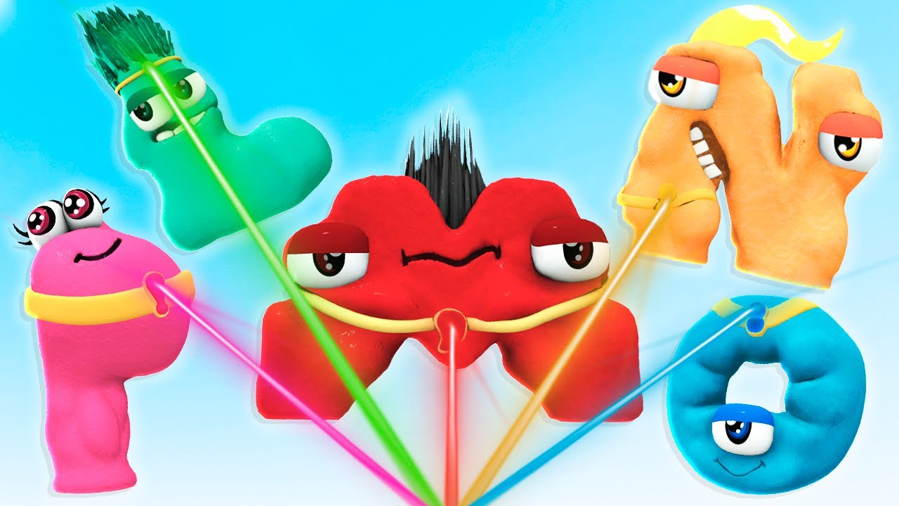 The Super Letters - Alphabet Lore (L, M, N, O, P)