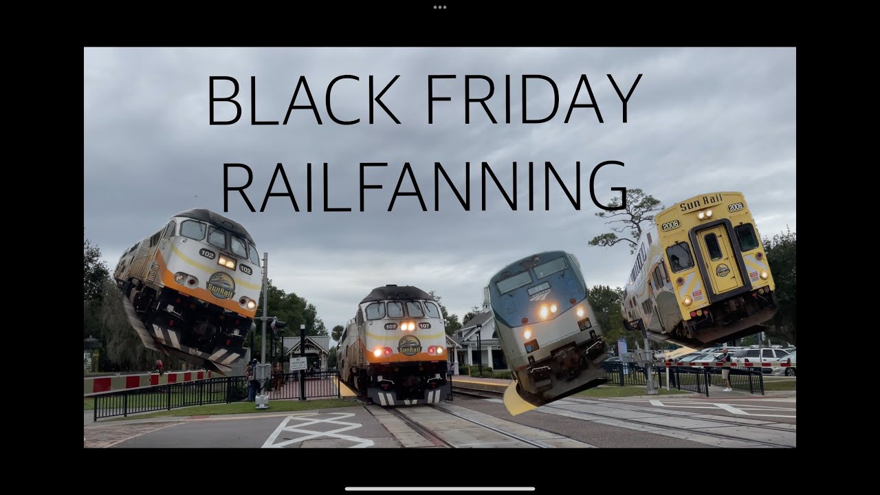 Amtrak + Sunrail Railfanning + Very Good Hornshows