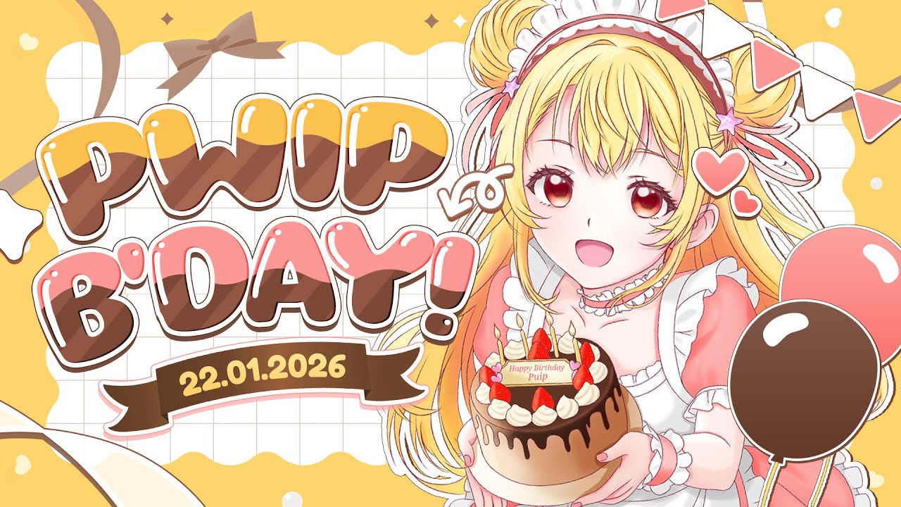 【3.5 Puip Birthday】Bacain Form Ucapan dari Kesayangan【Vtuber Indonesia】