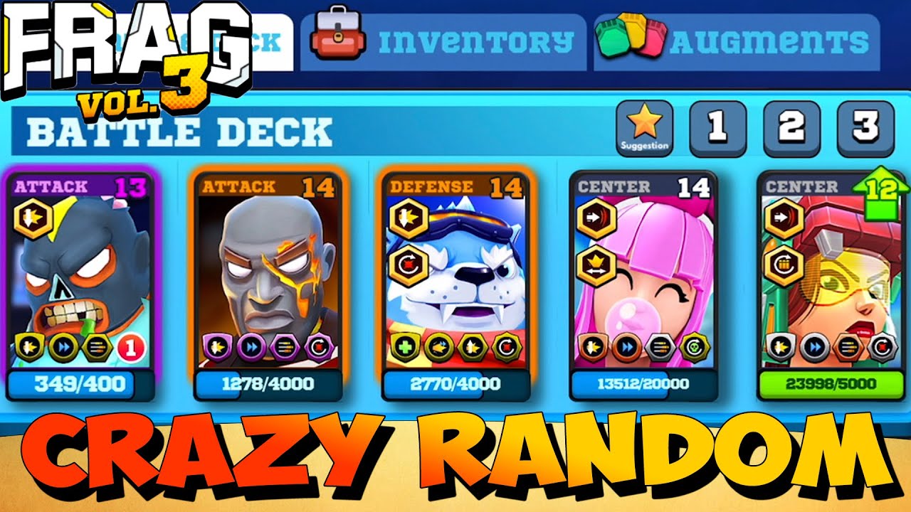 FRAG Pro Shooter Vol.3 - Crazy Random🔥Gameplay🔥(iOS,Android)