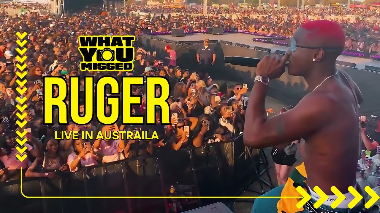 Ruger Live In Gold Coast Australia @PromiseLand Festival - What You Missed