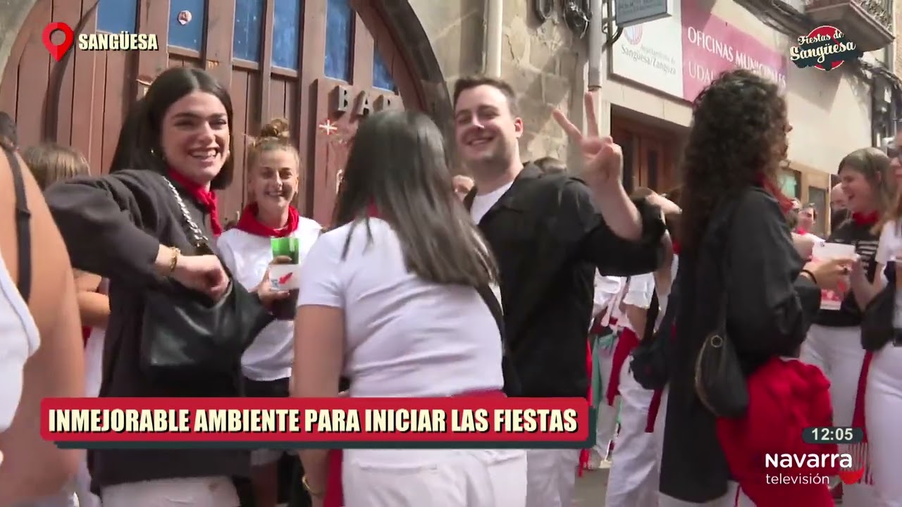 Cohete Fiestas de Sangüesa 11/09/2024 Parte 2