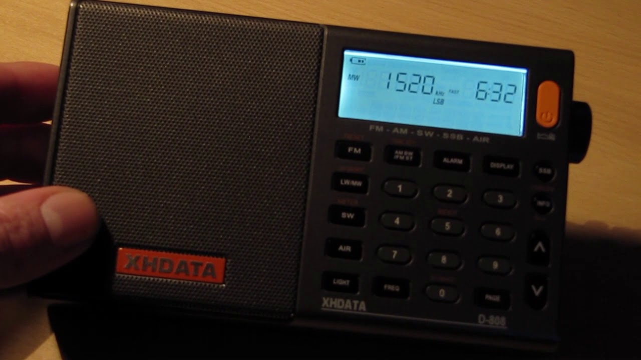 MW DX: WWKB Buffalo 1520 kHz received in Germany on XHDATA D-808