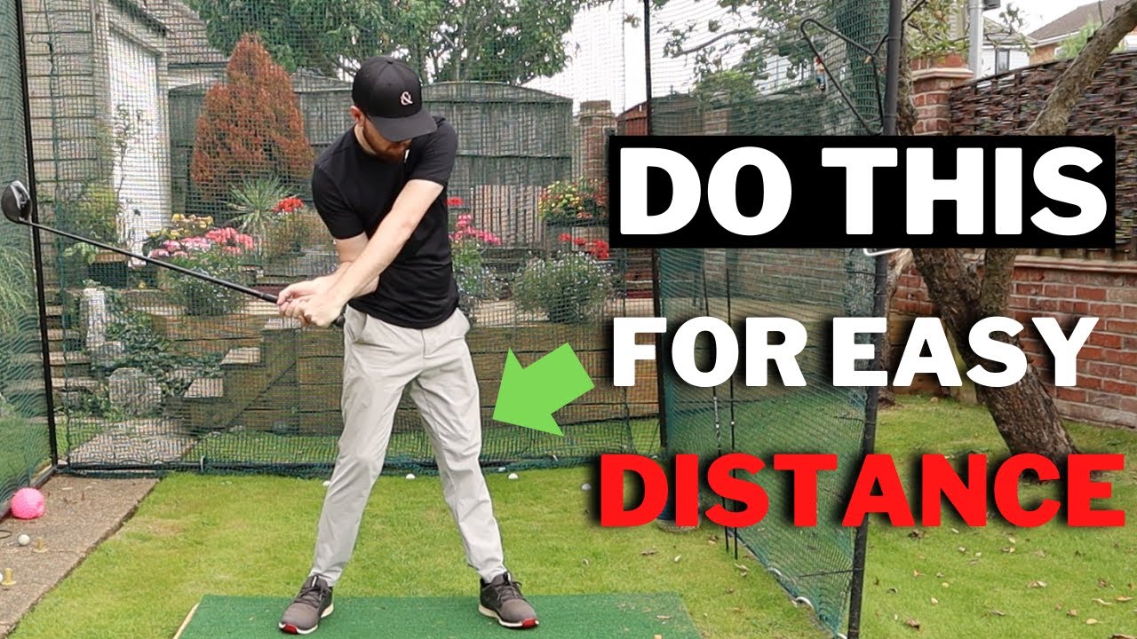 How To Straighten The Left Leg With IRONS and DRIVER For Effortless Distance And Rotation