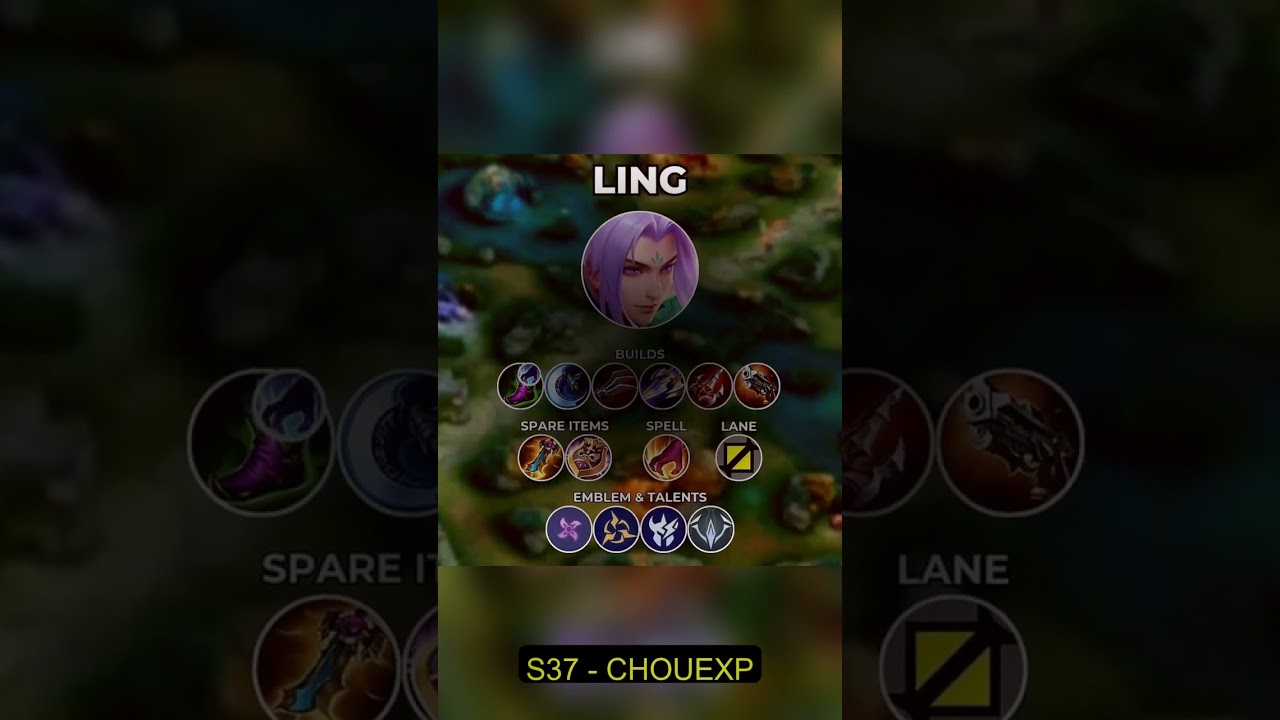 ✅ 2025 LING META BEST BUILD and Emblem Setup Guide 