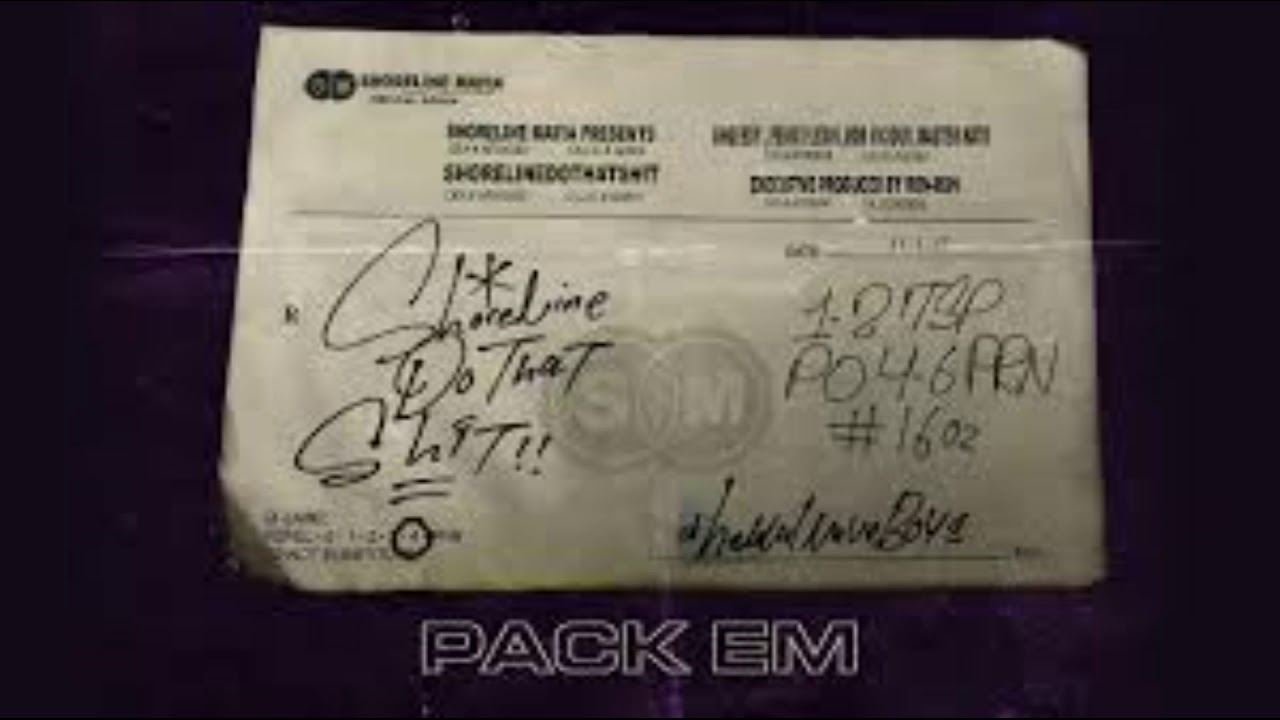 Shoreline Mafia - Pack Em (Instrumental)