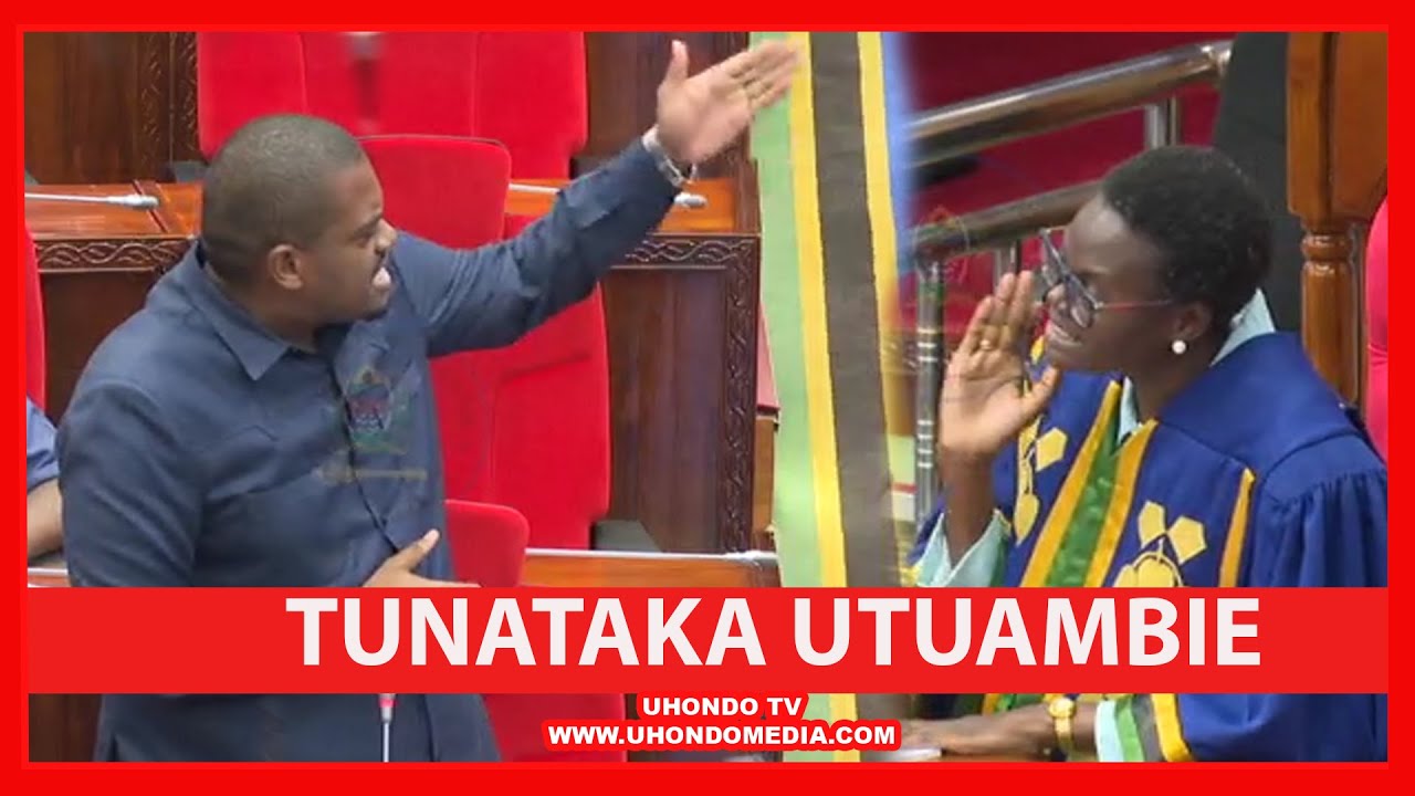 MTIFUANO MKALI BUNGENI, WABUNGE WAIBUA MZOZO, SPIKA APANDISHA MZUKA, NAIBU WAZIRI ACHEZEA