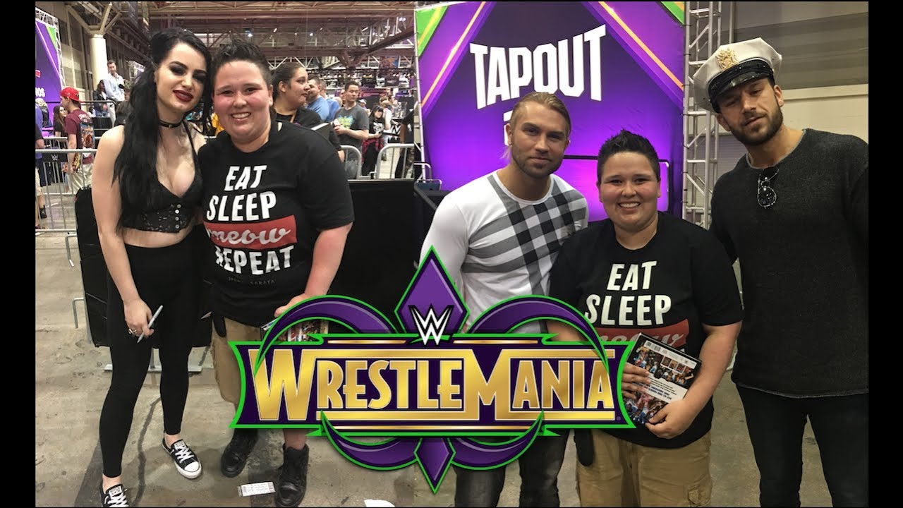 Wrestlemania 34 Vlog #2: Miz Signing:Wrestlemania Axxess