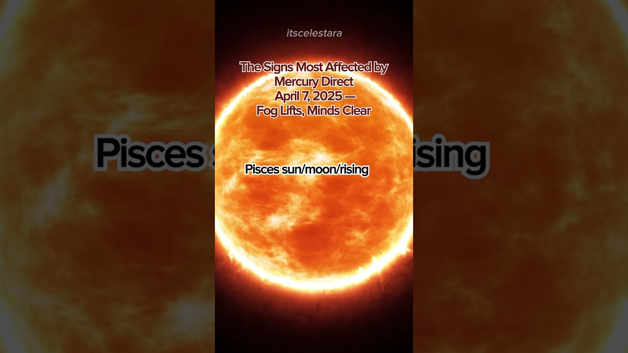 Mercury is finally direct #mercurydirect #astrologyclear #claritycoming #zodiactalk #cosmicshift