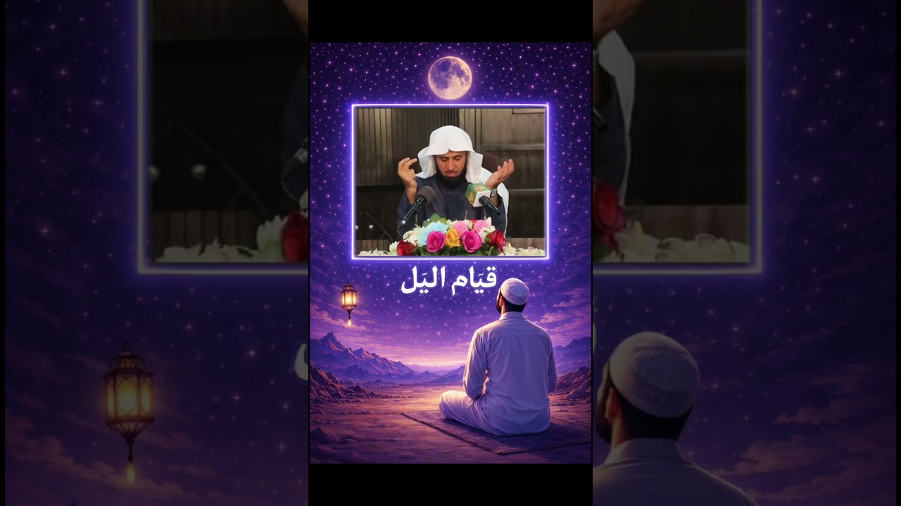 أداب قيام الليل #قيام_الليل 