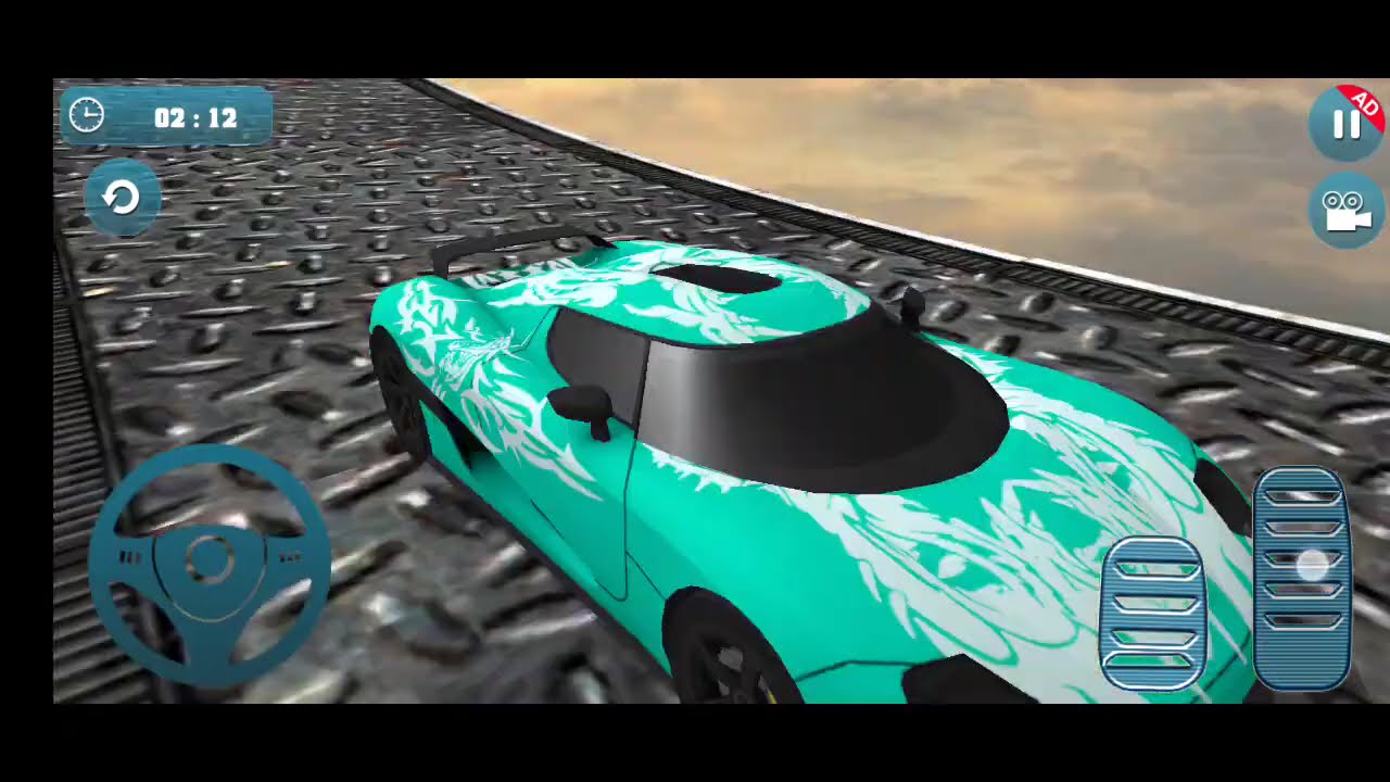 Car Stunt Racing, Driving Simulator Gameplay #carpolice0