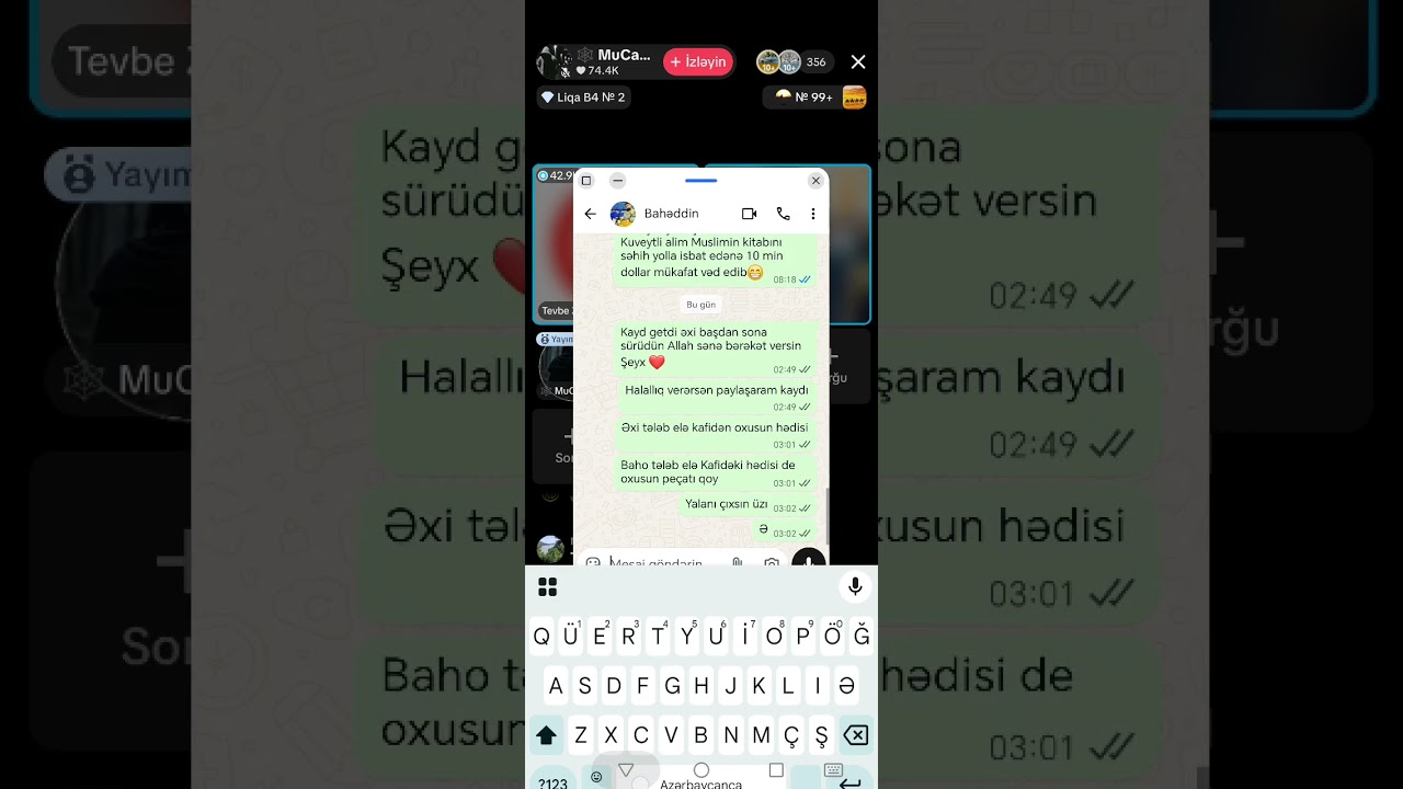 💣Debat 2_ci Hissə Şiə Bahəddin Qardaş Sələfi Elm Tələbəsinə dərs keçir 