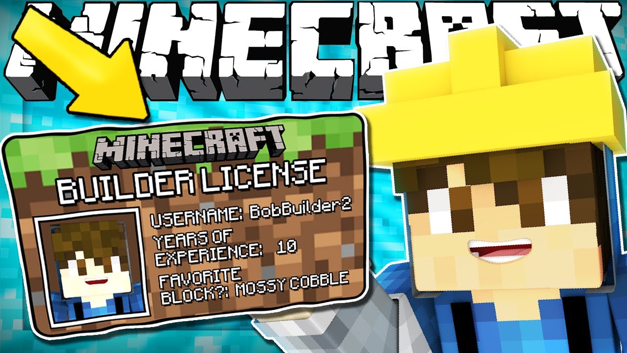 Если вам нужна ЛИЦЕНЗИЯ СТРОИТЕЛЯ для строительства — Minecraft