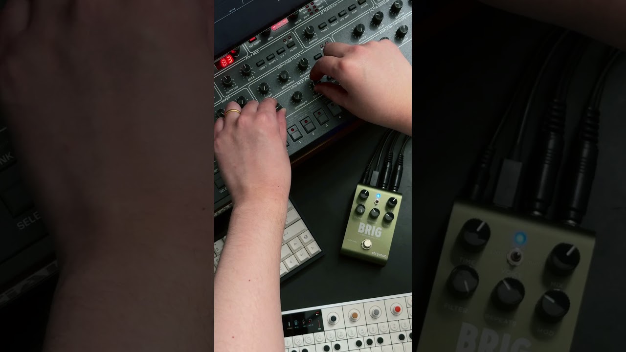 Strymon BRIG USB MIDI Synced with Ableton Live 