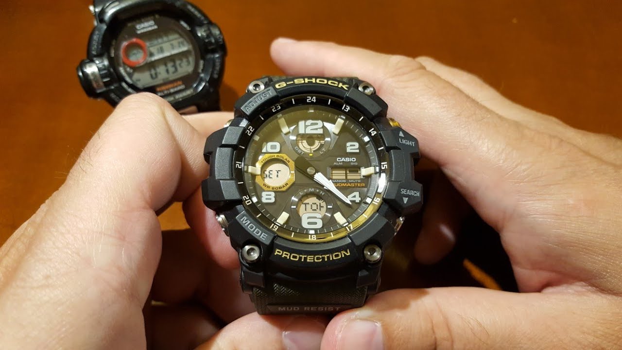 Casio G-Shock GWG-100-1A3ER MUDMASTER - ustawienia zegarka [PL]
