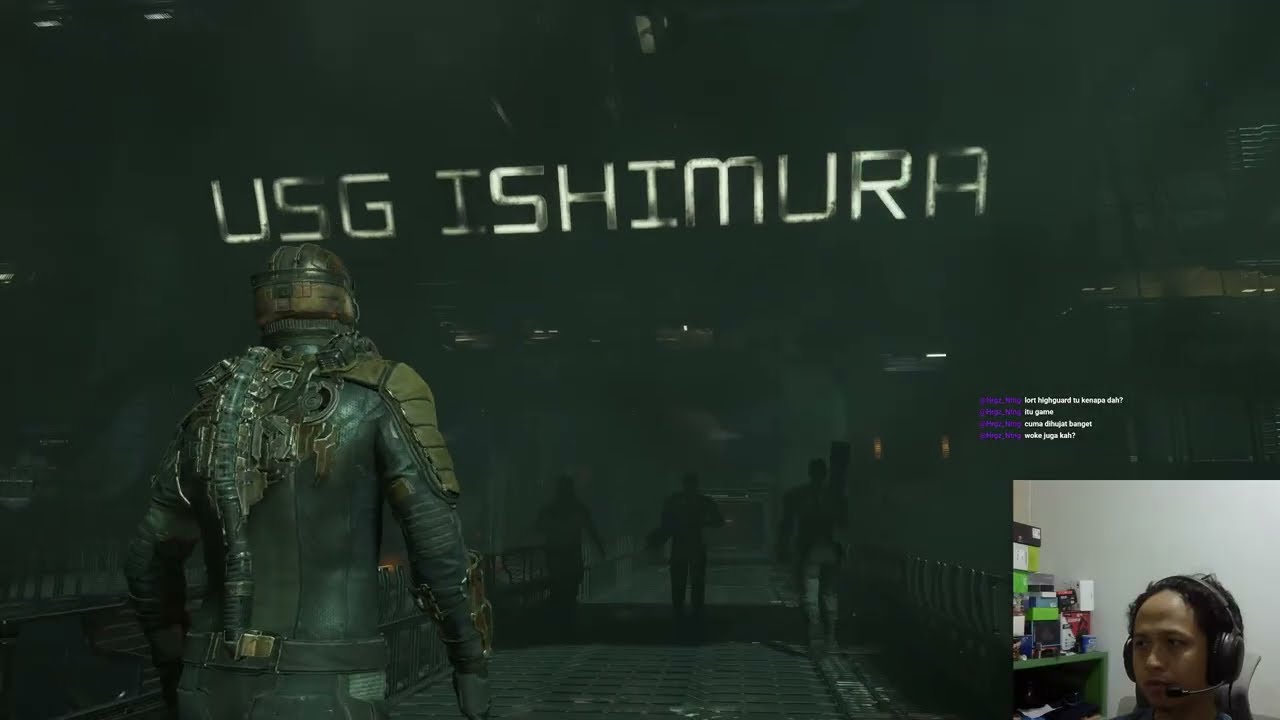 i want to play resident evil requiem but since i broke i play Dead Space Remake instead | 01