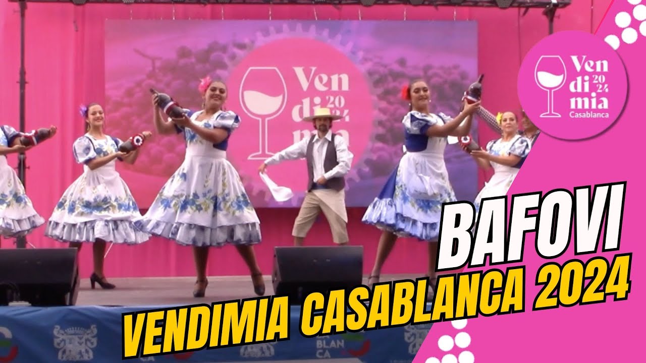 BAFOVI Ballet Folclórico de VIÑA DEL MAR 🍇 Fiesta de la Vendimia Casablanca 2024 ✨