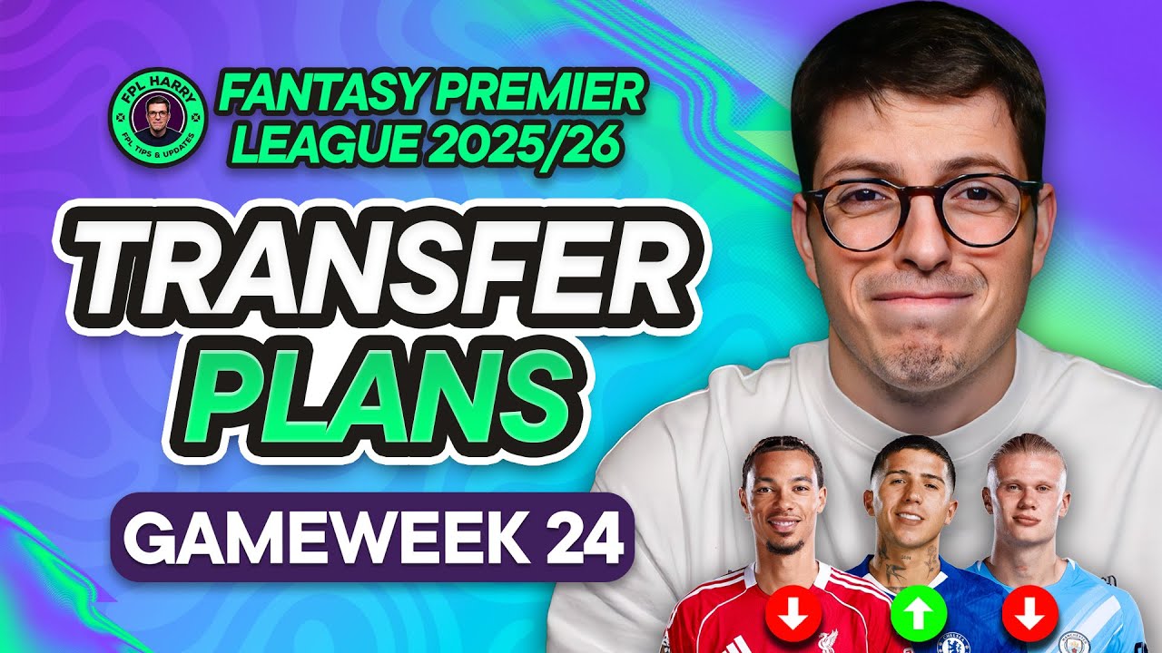 MY FPL GW24 TRANSFER PLANS! 📝 Wildcard? or Save It? 🤔 | Fantasy Premier League Tips 2025/26