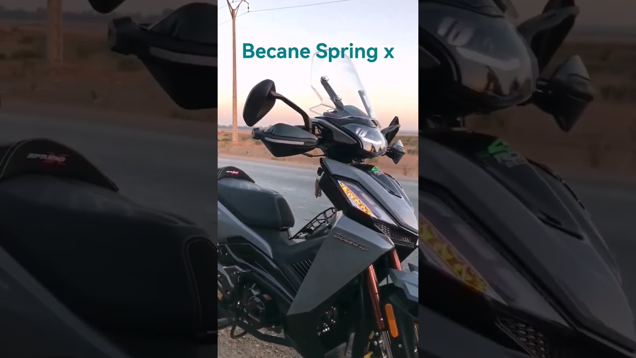 ماشي أحسن ما كين ولكن أحسن في الفئة ديالها Becane Spring x الدراجة النارية رقم 1 في المغرب