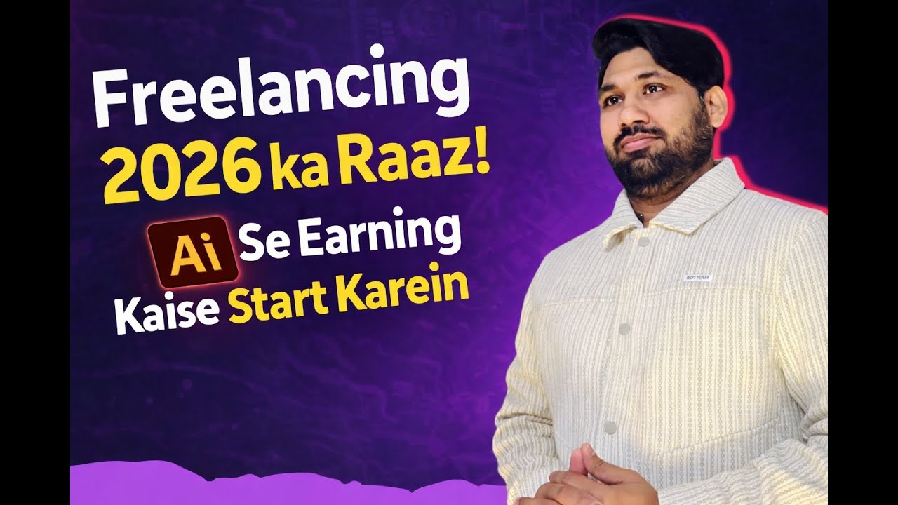 Freelancing 2026 ka Raaz! AI Se Earning Kaise Start Karein | Complete Roadmap | Hassan Chohan