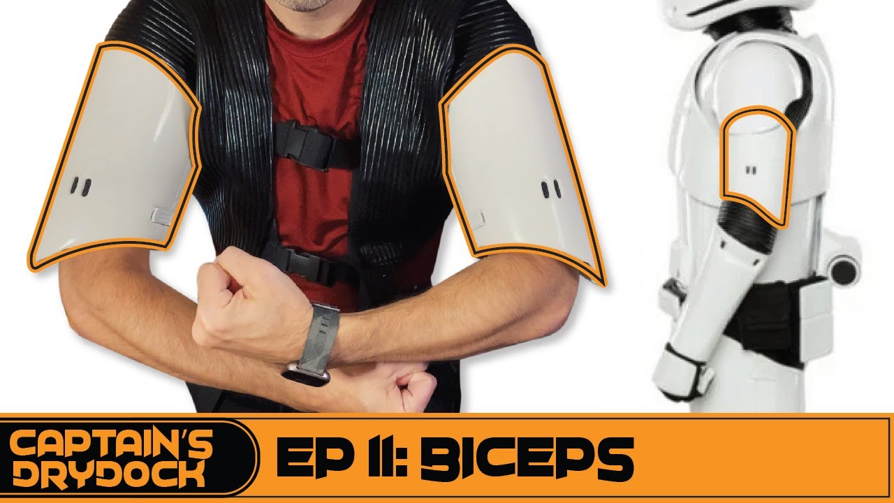 Building First Order Armour: Ep 11 Biceps