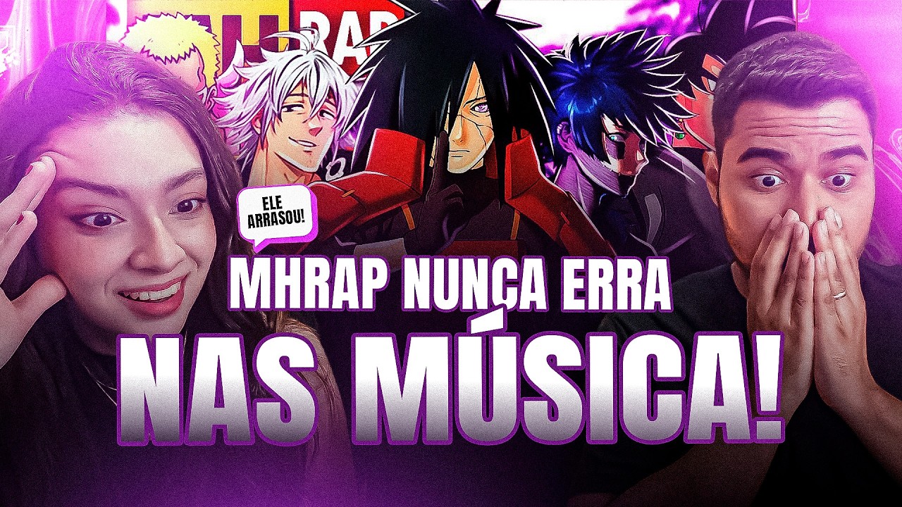 CASAL REAGE: Vibe Animes #6 😡 VILÃO | Prod. Sidney Scaccio | MHRAP