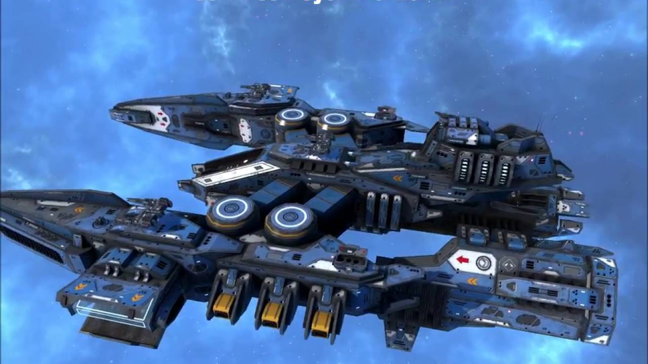 Scifi Destroyer Warhawk