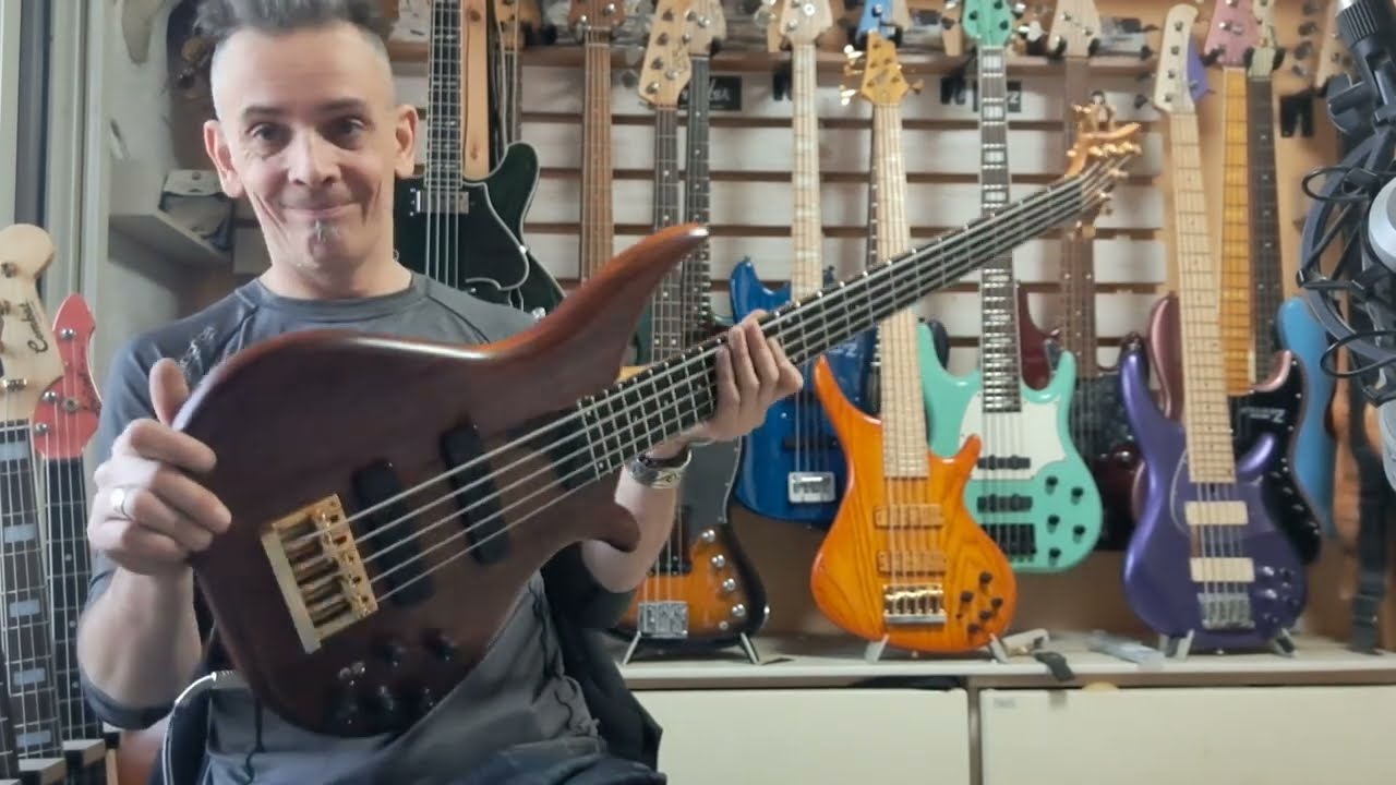 High End Japanese Bass: Tune TWB5 Hyb II Mod: #soundcheck #bass #bassplayer #musician #demo #tune