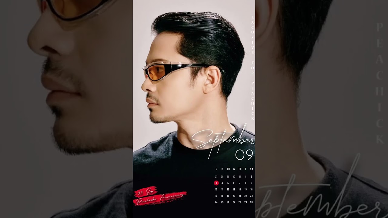 Calendar photo shooting behind the scenes