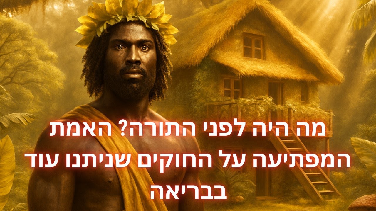 מה היה לפני התורה? האמת המפתיעה על החוקים שניתנו עוד בבריאה |🕎מסעות מקרא📖🙏📜