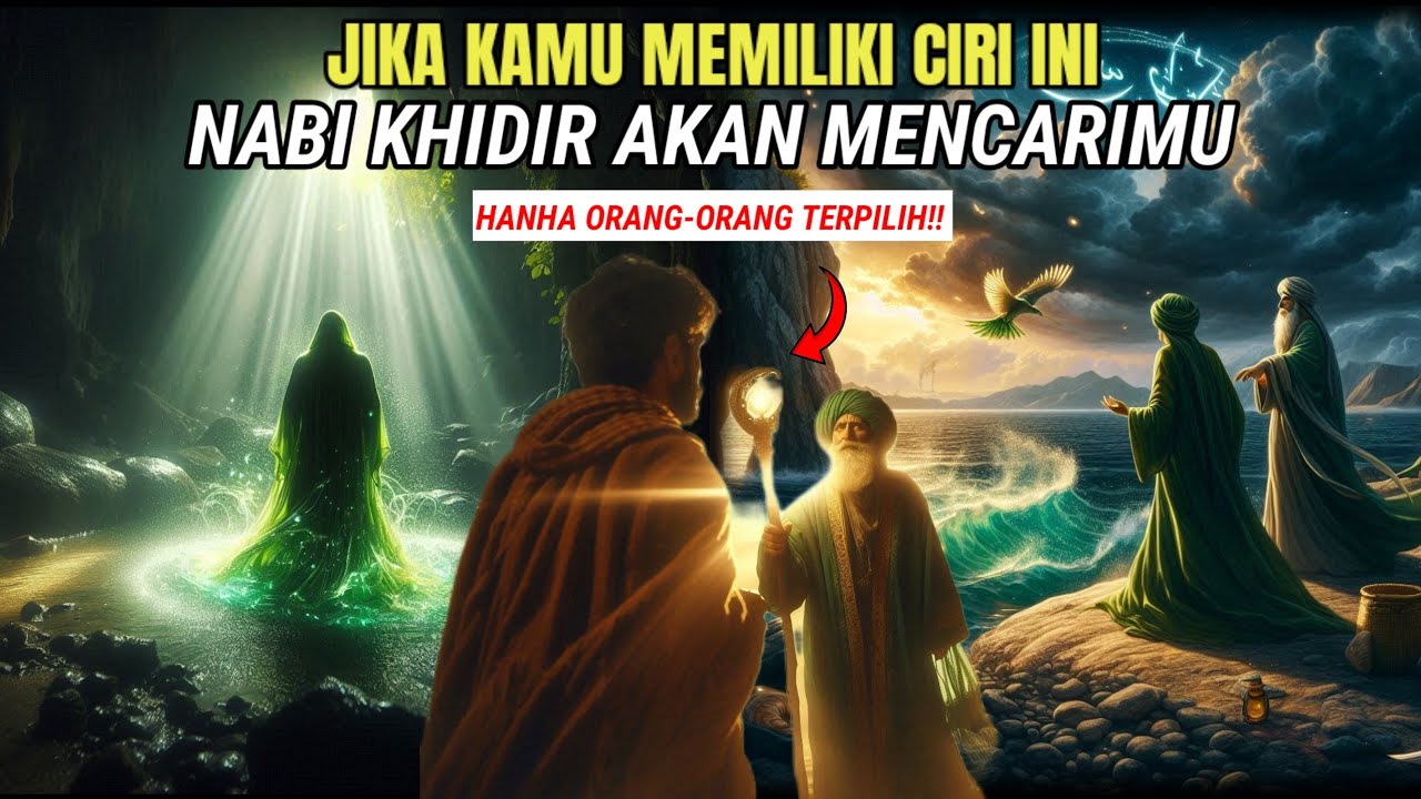 INILAH CIRI-CIRI NABI KHIDIR BERADA DI SEKITARMU‼️MISTERI NABI KHIDIR YANG BANYAK TAK DI KETAHUI...