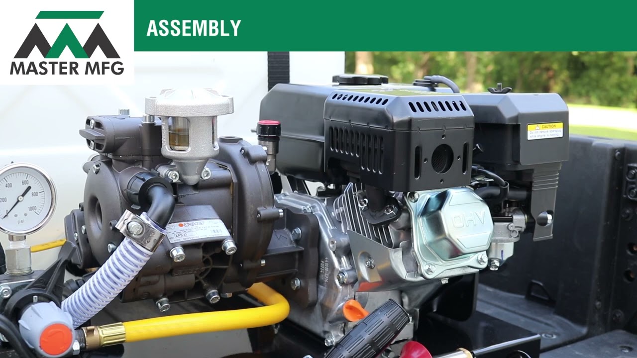Master Mfg® UNT-05-060J-MM | 60-Gal Skid Sprayer | Assembly & Operation Guide
