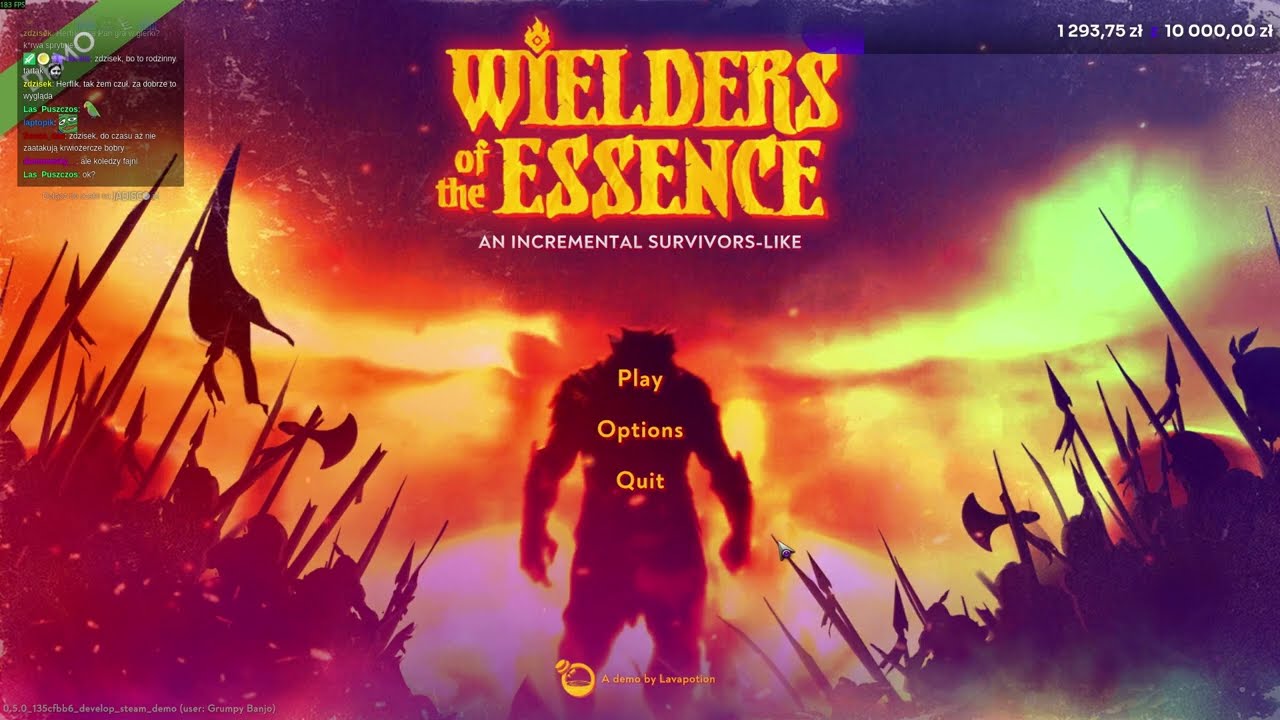 Brainrot gaming - demo Welders of the Essence z festynu Steam #linuxgaming