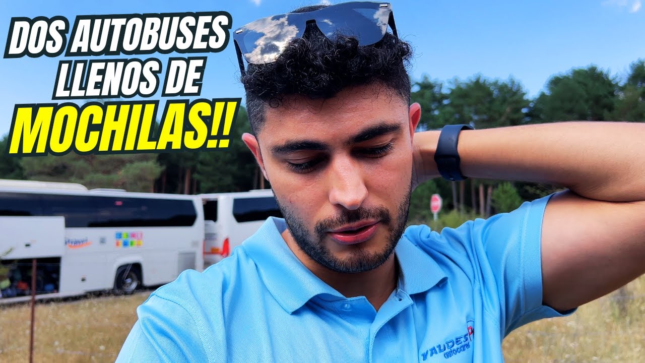 LLEVAMOS A UNOS BOY SCOUTS AL MEDIO DEL CAMPO- EL D&Iacute;A DE UN CONDUCTOR DE AUTOB&Uacute;S EN ESPA&Ntilde;A!
