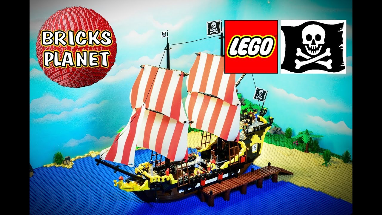 Black Sea's Barracuda 6285 | 10040 LEGO Pirates - Stop Motion Review