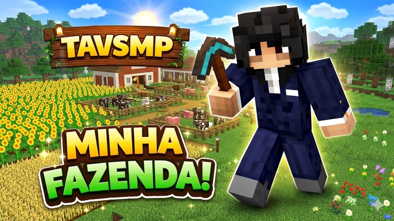 Mostrando minha fazenda no TAVSMP (e passando perrengue)