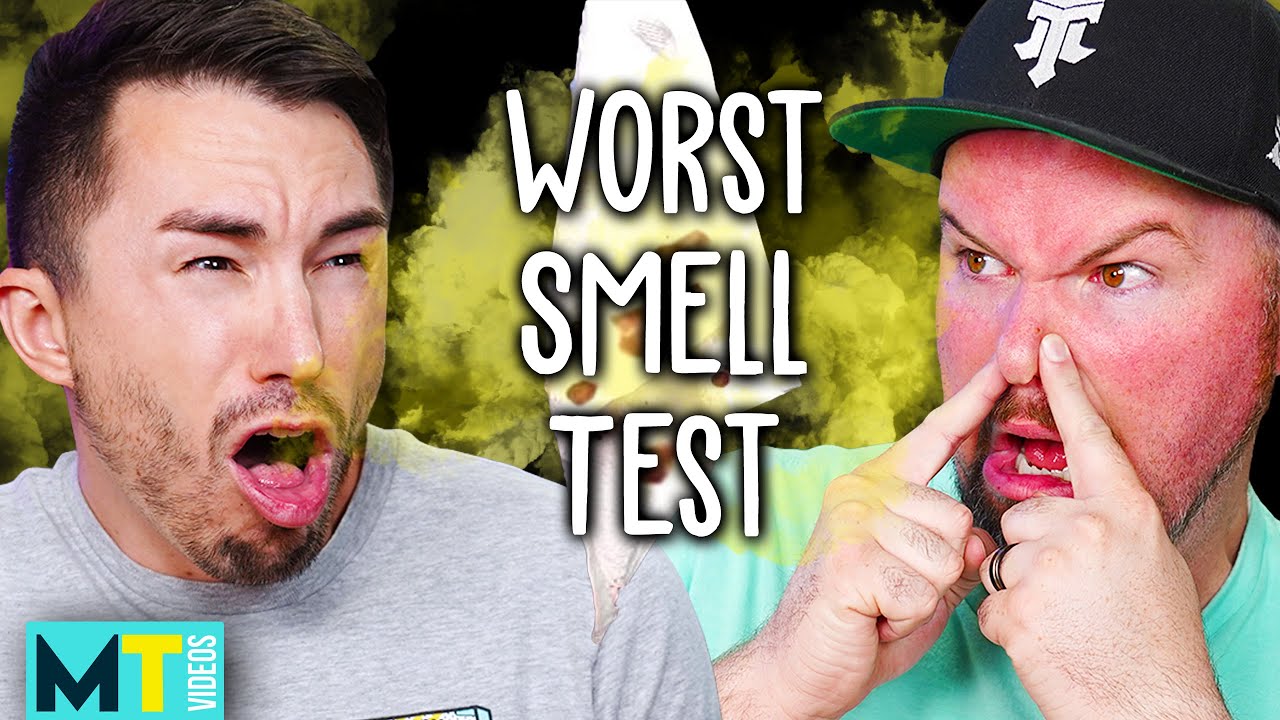 Men Try the INSANE Smell Test Challenge
