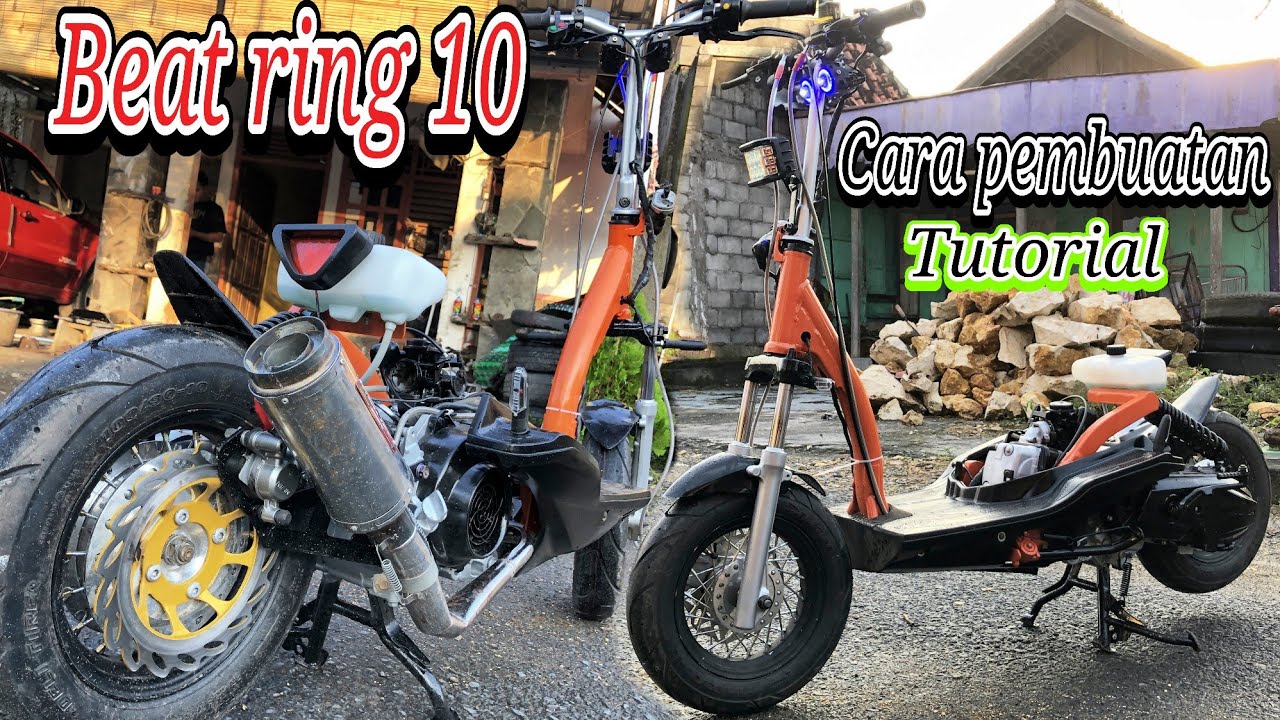 Cara membuat Gooped mesin beat ring 10