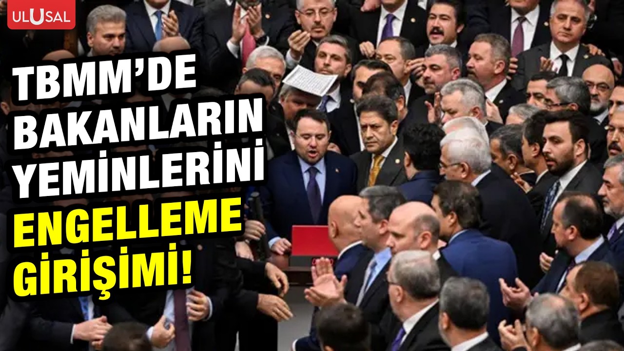 Mecliste bakanların yeminlerini engelleme girişimi!  | Adnan Türkkan ile Fikir Meydanı #CANLI