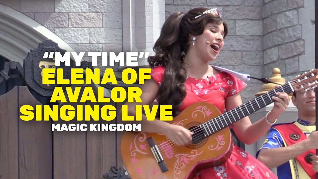 Princess Elena of Avalor singing 