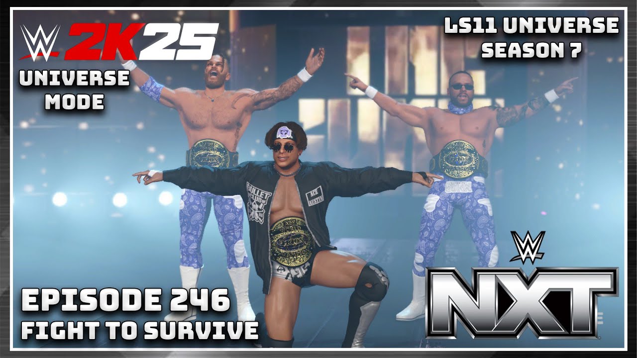Режим «Вселенная» в WWE 2K25: «Борьба за выживание» (Эпизод 246)