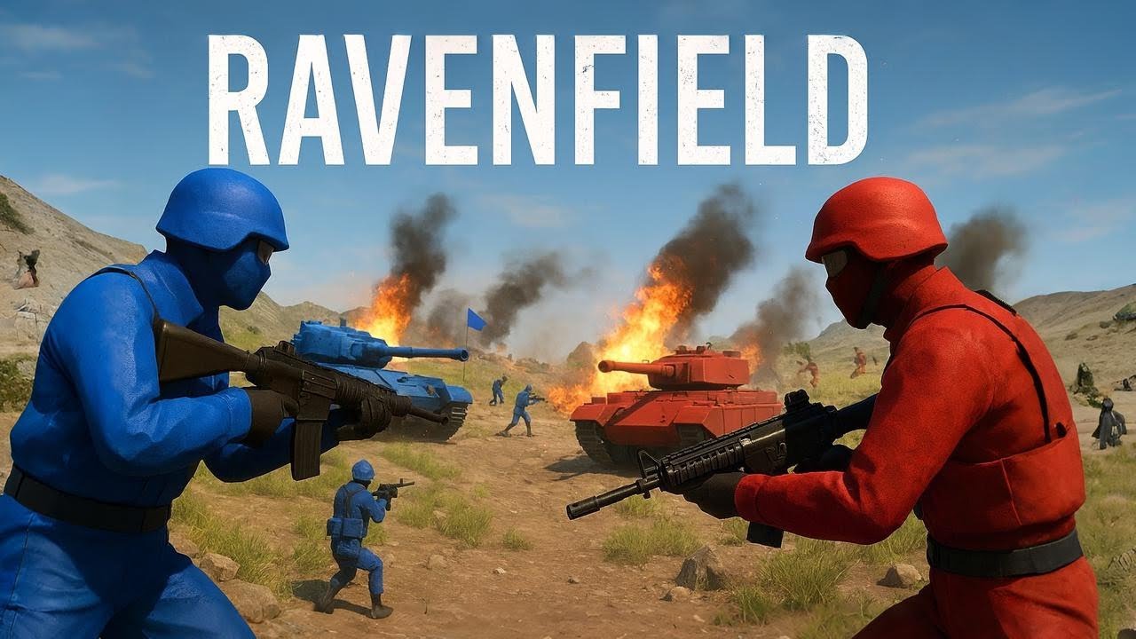 Интенсивная перестрелка между «Сороками» и «Кестрелс» в Рейвенфилде #ravenfield