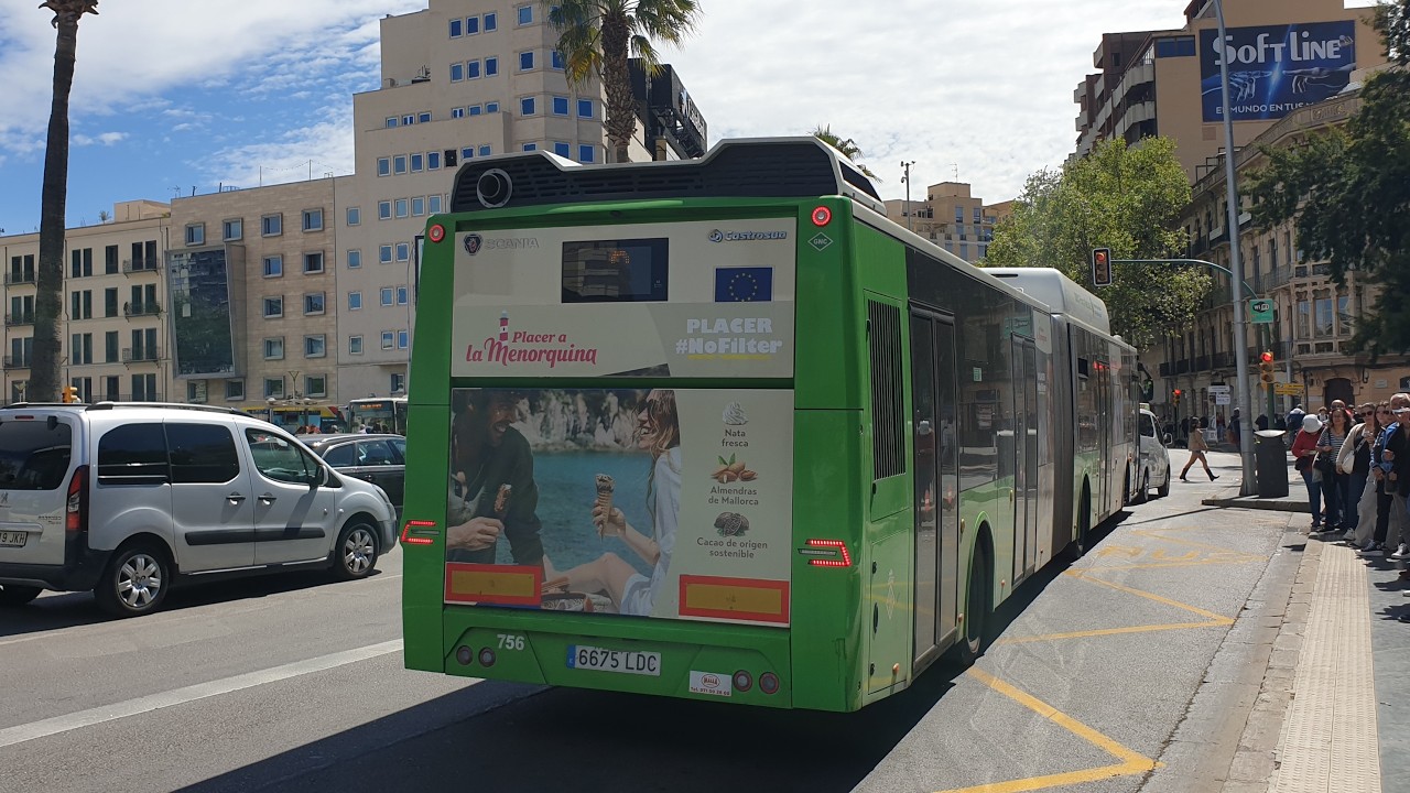 Castrosua New City 18LF GNC 6675 LDC #756, OC09 + ZF Ecolife | EMT Palma