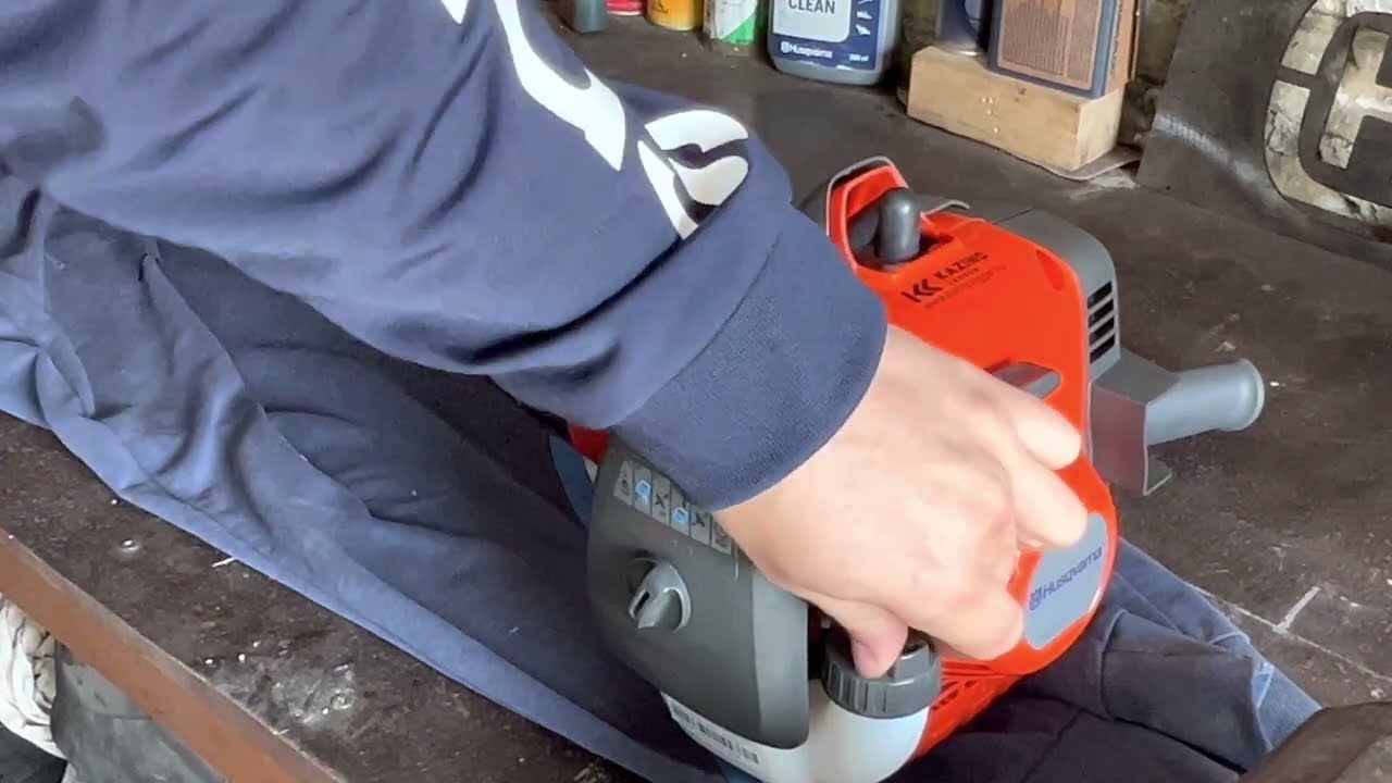 Husqvarna 129R Fűkasza Unboxing🇸🇪