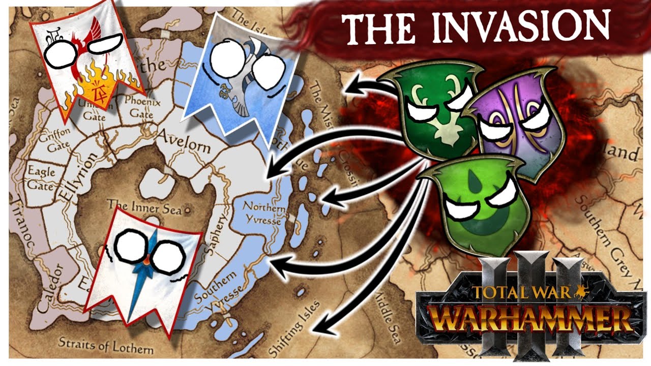 The Ultimate Crisis Invasion Begins -Warhammer 3 Multiplayer