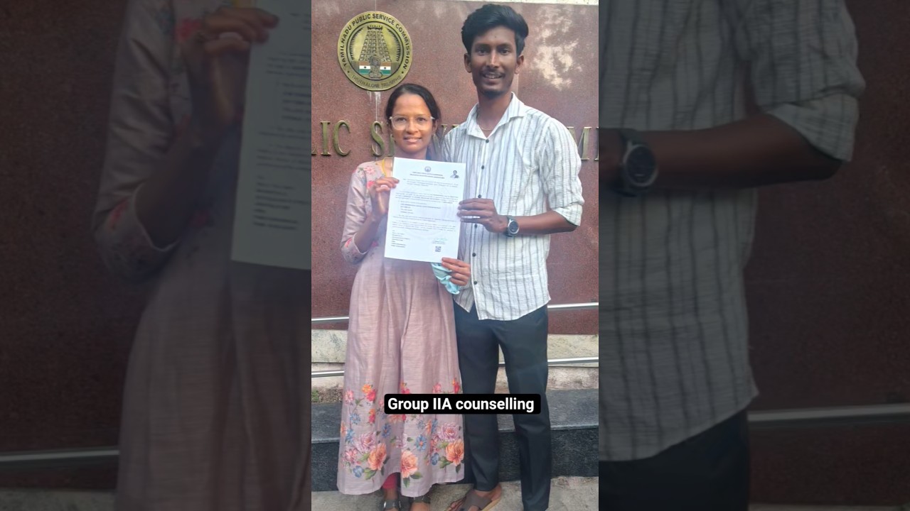 TNPSC GROUP 2 A COUNSELLING 2025🔥 #govtexams #tnpsc #group2acounselling #achiever #motivation