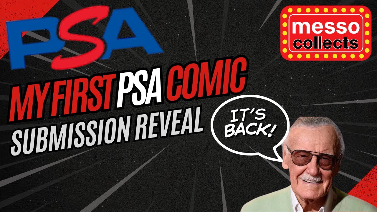 🔥 My First PSA Comic Submission Reveal!