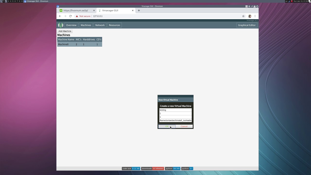 Vmanager-gui